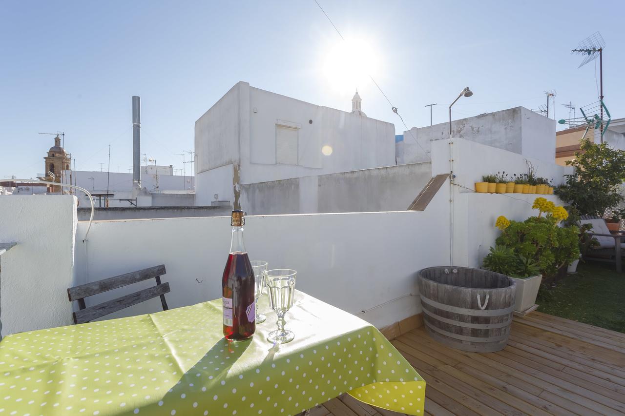 Atico El Bohemio Flamenco Apartment Cadiz Luaran gambar