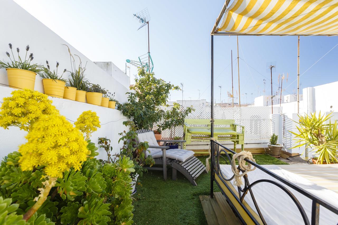 Atico El Bohemio Flamenco Apartment Cadiz Luaran gambar